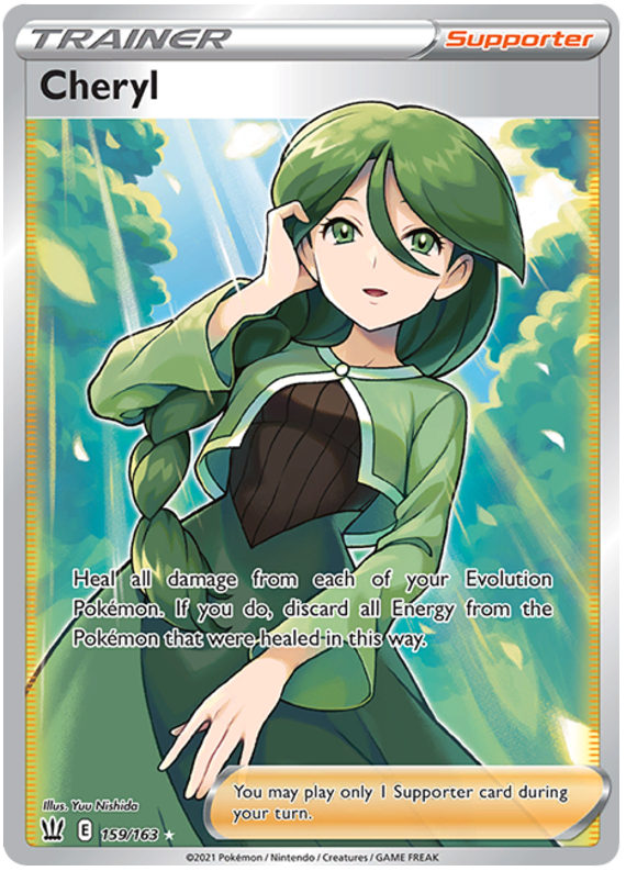 Cheryl (159/163) [Sword & Shield: Battle Styles] Pokémon