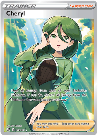 Cheryl (159/163) [Sword & Shield: Battle Styles] Pokémon