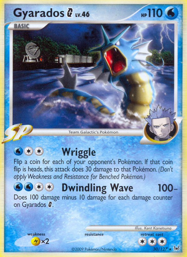 Gyarados G (30/127) [Platinum: Base Set] Pokémon