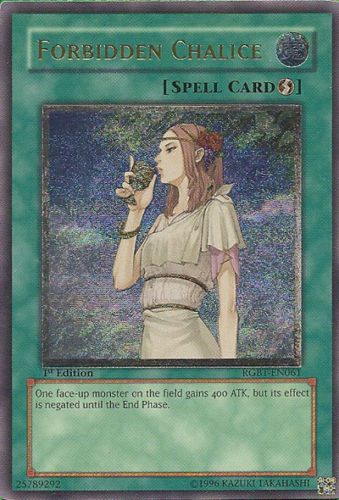 Forbidden Chalice [RGBT-EN061] Ultimate Rare Yu-Gi-Oh!