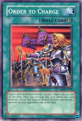 Order to Charge [DR2-EN198] Common Yu-Gi-Oh!