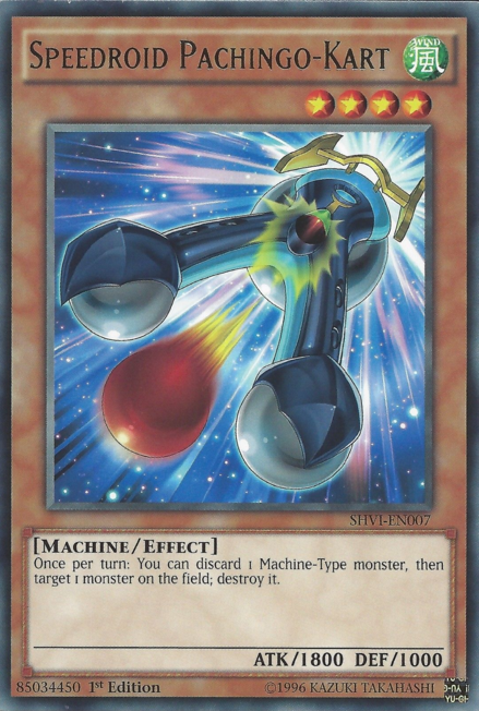Speedroid Pachingo-Kart [SHVI-EN007] Rare Yu-Gi-Oh!