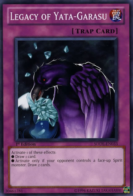 Legacy of Yata-Garasu [SDDL-EN033] Common Yu-Gi-Oh!