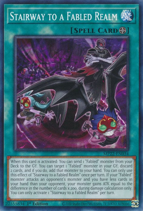 Stairway to a Fabled Realm [MP22-EN034] Common Yu-Gi-Oh!