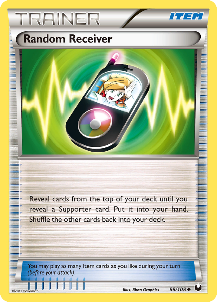 Random Receiver (99/108) [Black & White: Dark Explorers] Pokémon