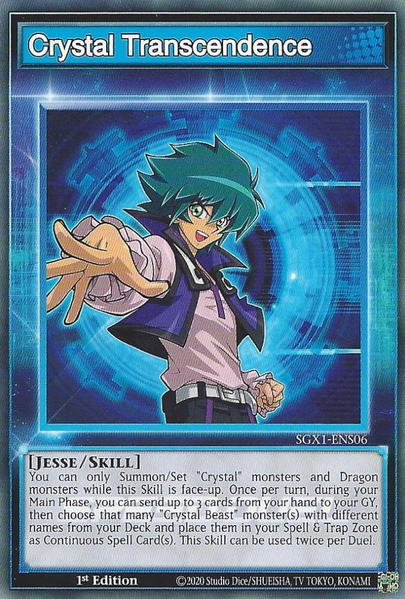 Crystal Transcendance [SGX1-ENS06] Common Yu-Gi-Oh!
