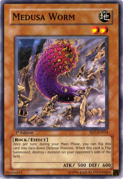 Medusa Worm [SD7-EN014] Common Yu-Gi-Oh!