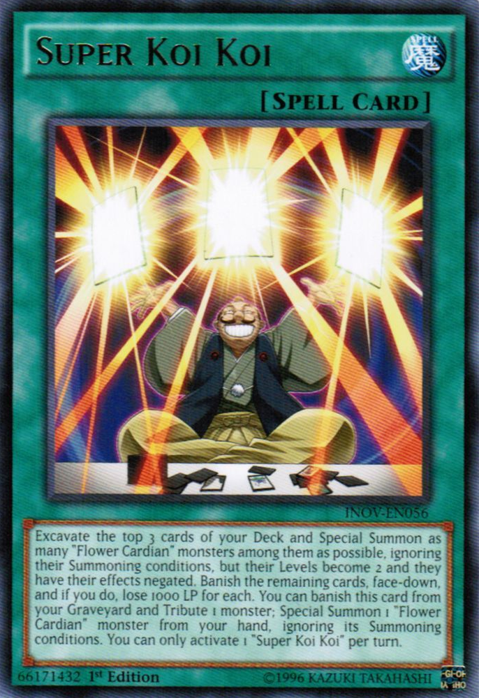 Super Koi Koi [INOV-EN056] Rare Yu-Gi-Oh!