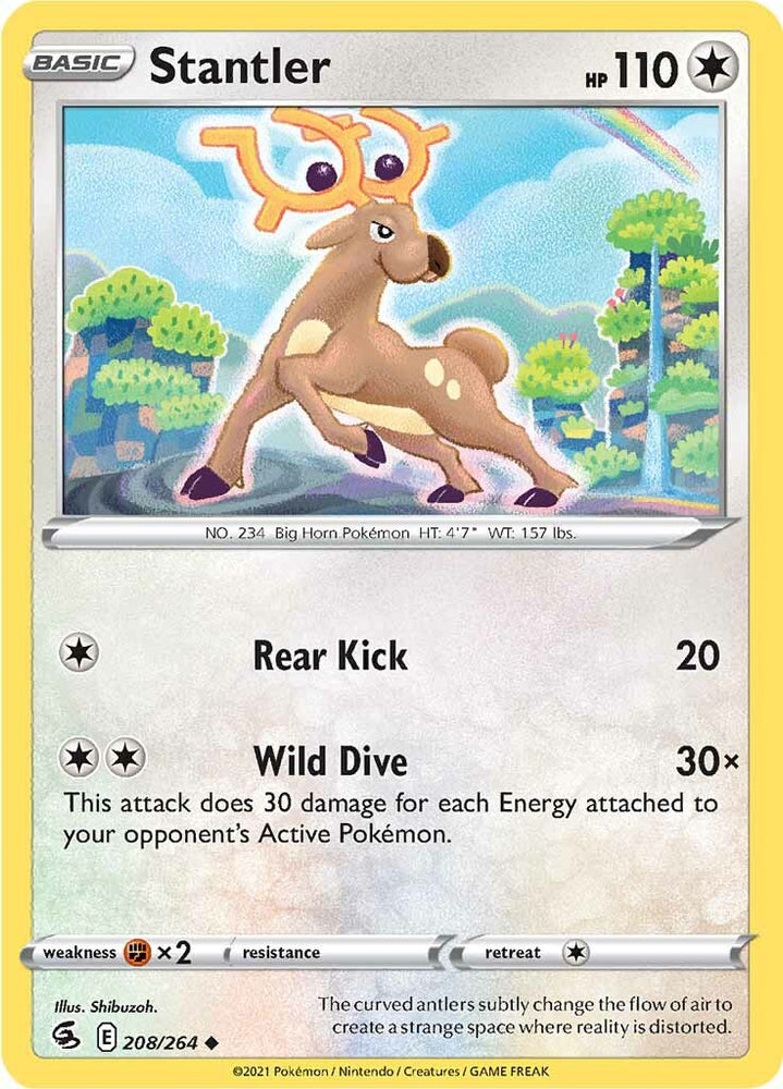Stantler (208/264) [Sword & Shield: Fusion Strike] Pokémon