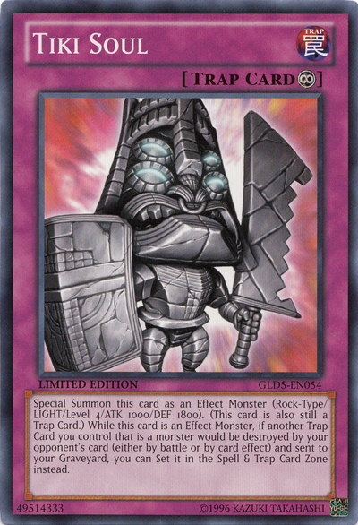 Tiki Soul [GLD5-EN054] Common Yu-Gi-Oh!