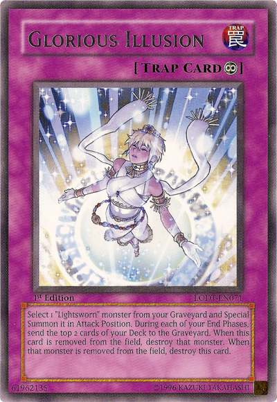 Glorious Illusion [LODT-EN071] Rare Yu-Gi-Oh!