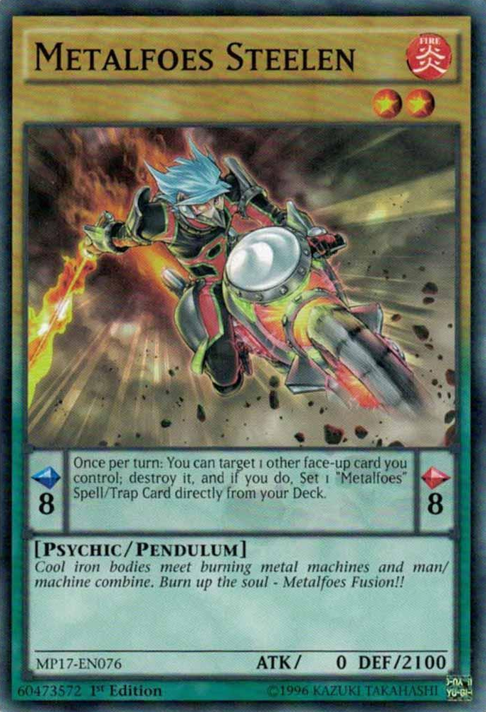 Metalfoes Steelen [MP17-EN076] Common Yu-Gi-Oh!
