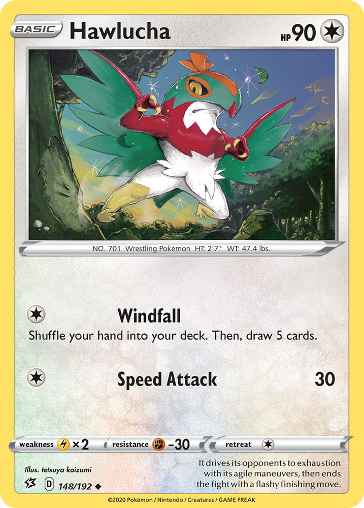 Hawlucha (148/192) [Sword & Shield: Rebel Clash] Pokémon