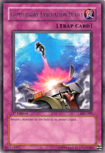 Compulsory Evacuation Device [IOC-103] Rare Yu-Gi-Oh!