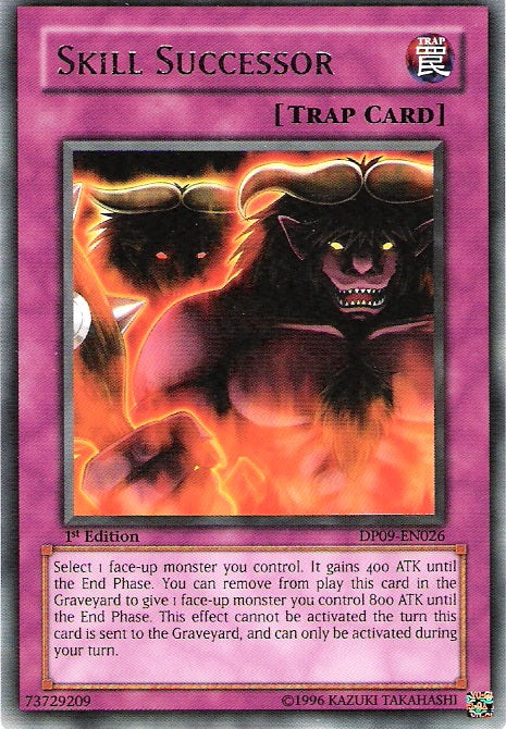 Skill Successor [DP09-EN026] Rare Yu-Gi-Oh!