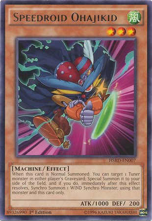 Speedroid Ohajikid [HSRD-EN007] Rare Yu-Gi-Oh!