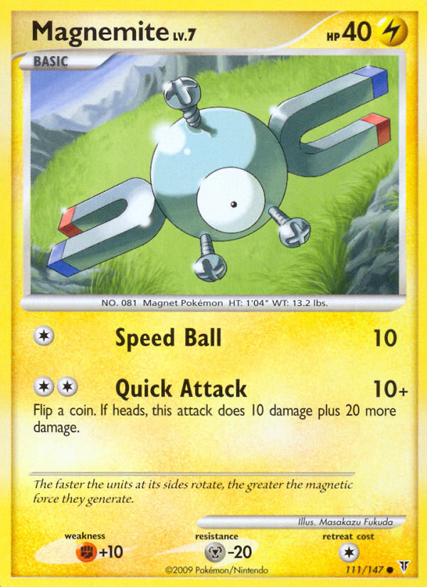 Magnemite (111/147) [Platinum: Supreme Victors] Pokémon