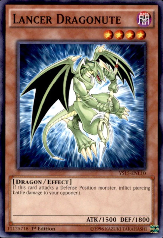 Lancer Dragonute [YS15-ENL10] Common Yu-Gi-Oh!