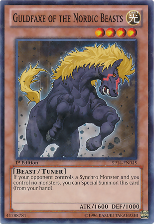 Guldfaxe of the Nordic Beasts [SP14-EN045] Starfoil Rare Yu-Gi-Oh!