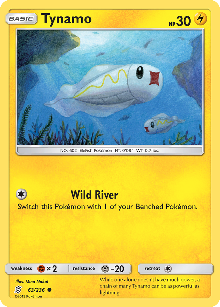 Tynamo (63/236) [Sun & Moon: Unified Minds] Pokémon