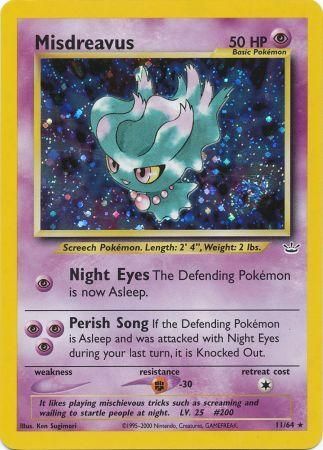 Misdreavus (11/64) [Neo Revelation Unlimited] Pokémon