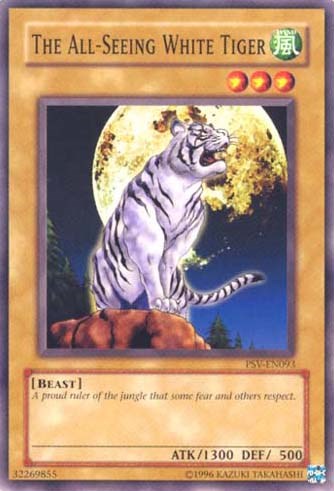 The All-Seeing White Tiger [PSV-EN093] Common Yu-Gi-Oh!