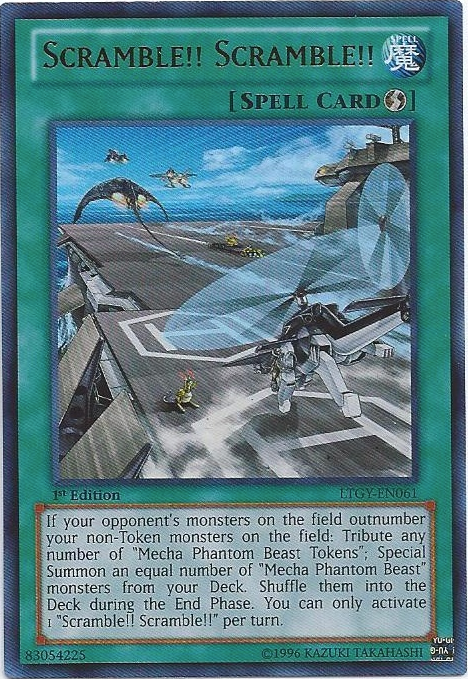 Scramble!! Scramble!! [LTGY-EN061] Ultra Rare Yu-Gi-Oh!
