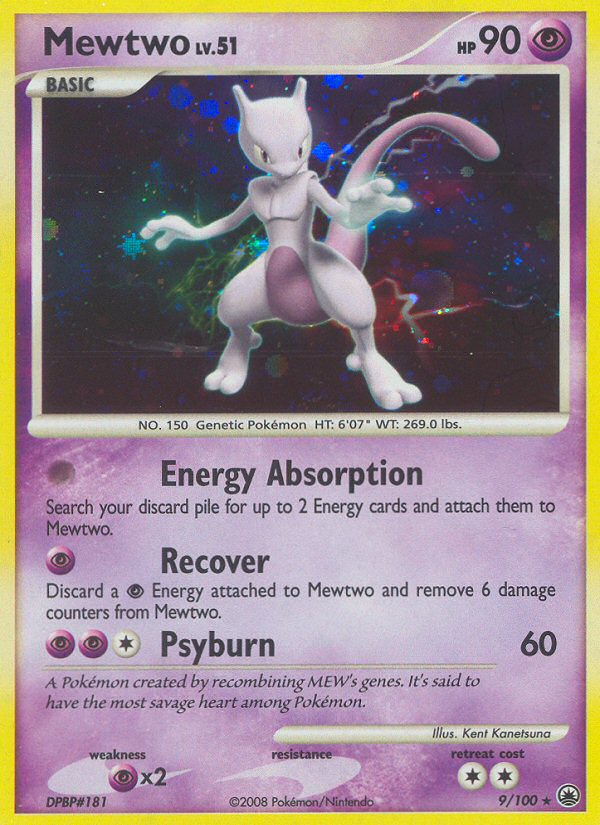 Mewtwo (9/100) [Diamond & Pearl: Majestic Dawn] Pokémon