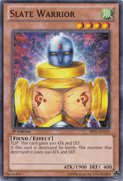 Slate Warrior [BP01-EN121] Common Yu-Gi-Oh!