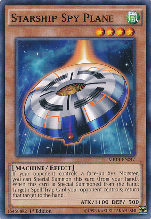 Starship Spy Plane [MP14-EN247] Common Yu-Gi-Oh!