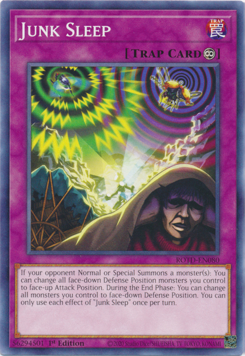 Junk Sleep [ROTD-EN080] Common Yu-Gi-Oh!