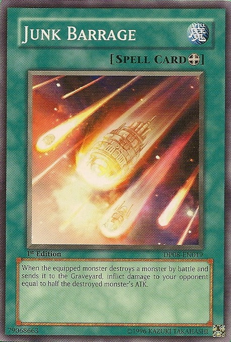 Junk Barrage [DP08-EN019] Common Yu-Gi-Oh!