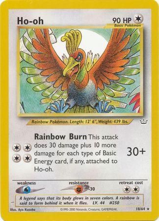 Ho-oh (18/64) [Neo Revelation Unlimited] Pokémon