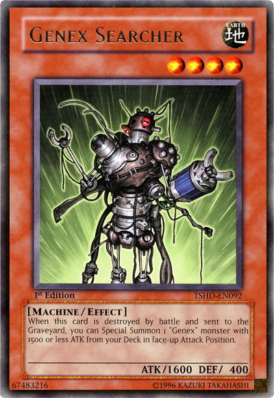 Genex Searcher [TSHD-EN092] Rare Yu-Gi-Oh!