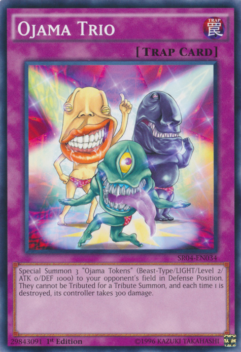 Ojama Trio [SR04-EN034] Common Yu-Gi-Oh!