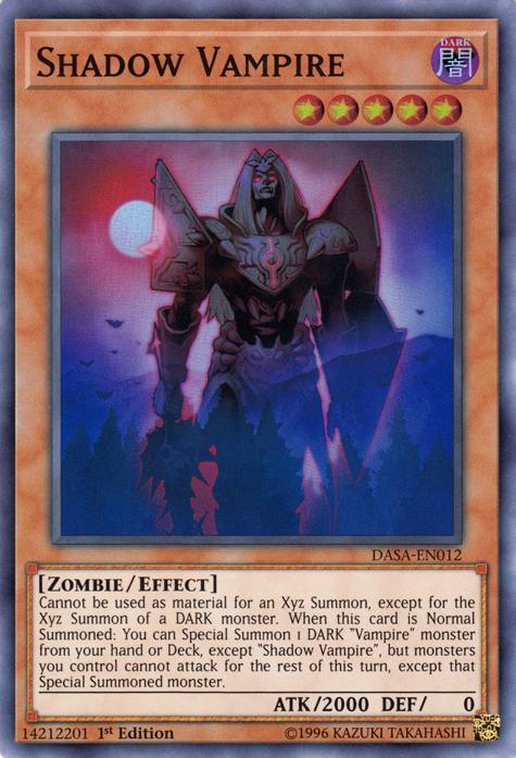 Shadow Vampire [DASA-EN012] Super Rare Yu-Gi-Oh!