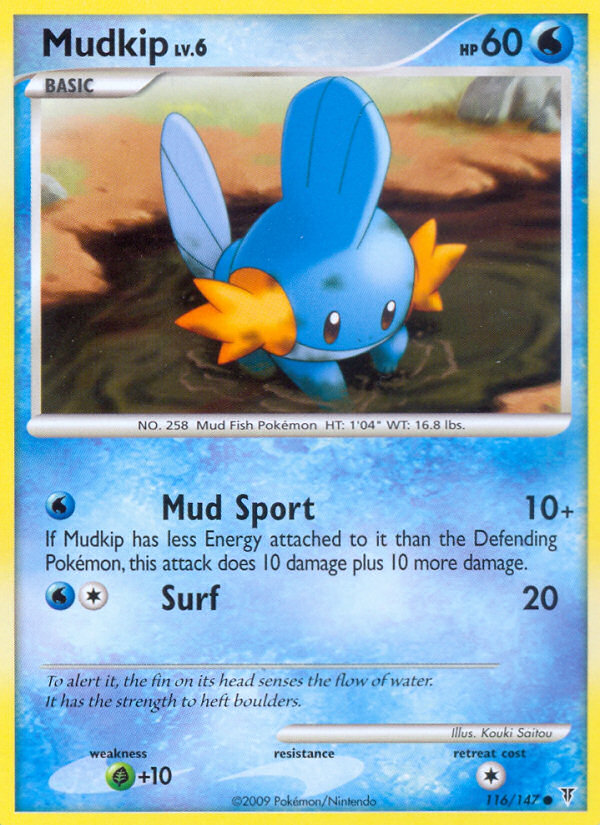 Mudkip (116/147) [Platinum: Supreme Victors] Pokémon