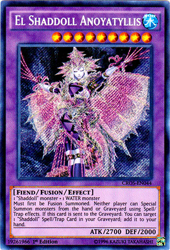 El Shaddoll Anoyatyllis [CROS-EN044] Secret Rare Yu-Gi-Oh!