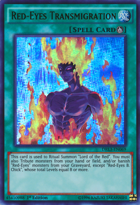 Red-Eyes Transmigration [DRL3-EN069] Ultra Rare Yu-Gi-Oh!