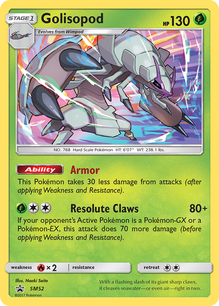 Golisopod (SM52) [Sun & Moon: Black Star Promos] Pokémon