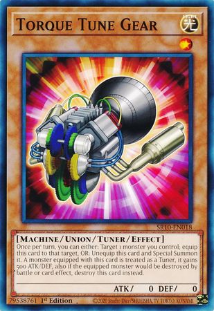 Torque Tune Gear [SR10-EN018] Common Yu-Gi-Oh!