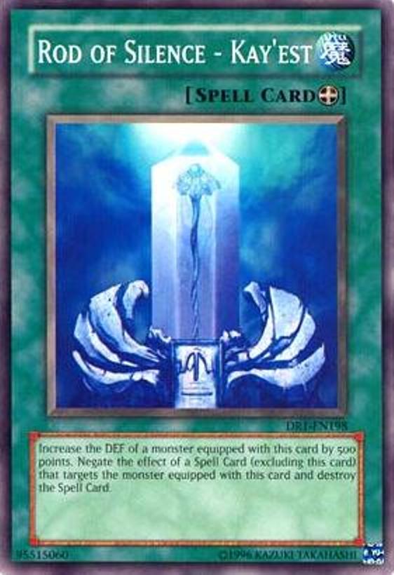 Rod of Silence - Kay'est [DR1-EN198] Common Yu-Gi-Oh!