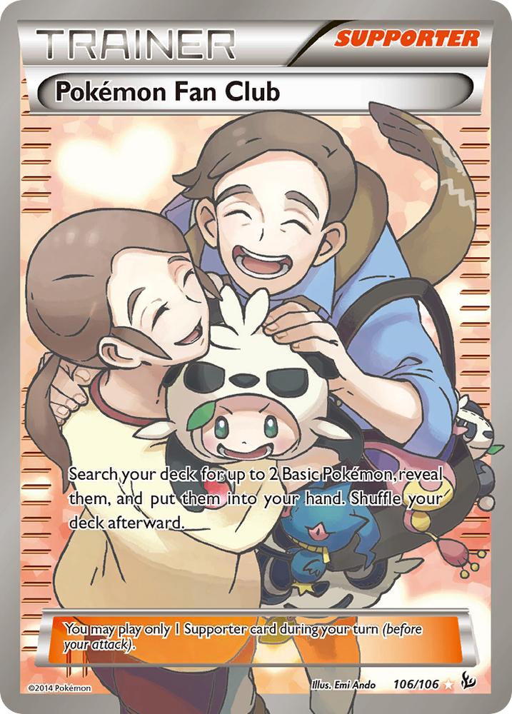 Pokemon Fan Club (106/106) [XY: Flashfire] Pokémon