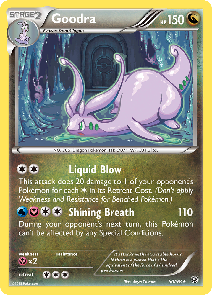 Goodra (60/98) [XY: Ancient Origins] Pokémon