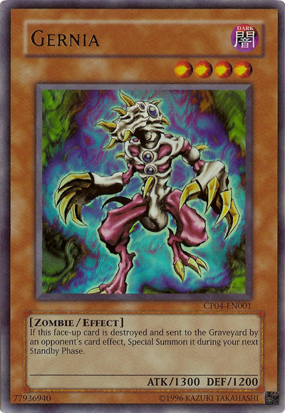 Gernia [CP04-EN001] Ultra Rare Yu-Gi-Oh!