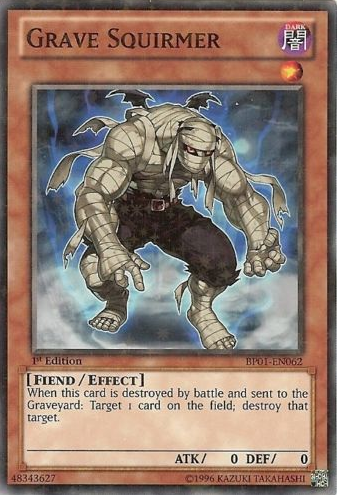 Grave Squirmer [BP01-EN062] Starfoil Rare Yu-Gi-Oh!