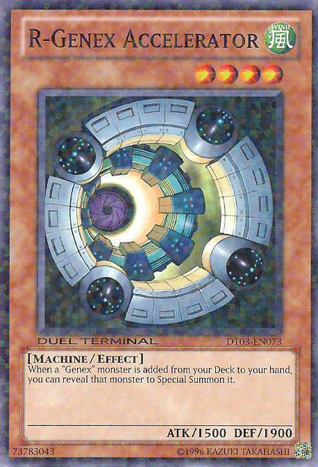R-Genex Accelerator [DT03-EN073] Common Yu-Gi-Oh!