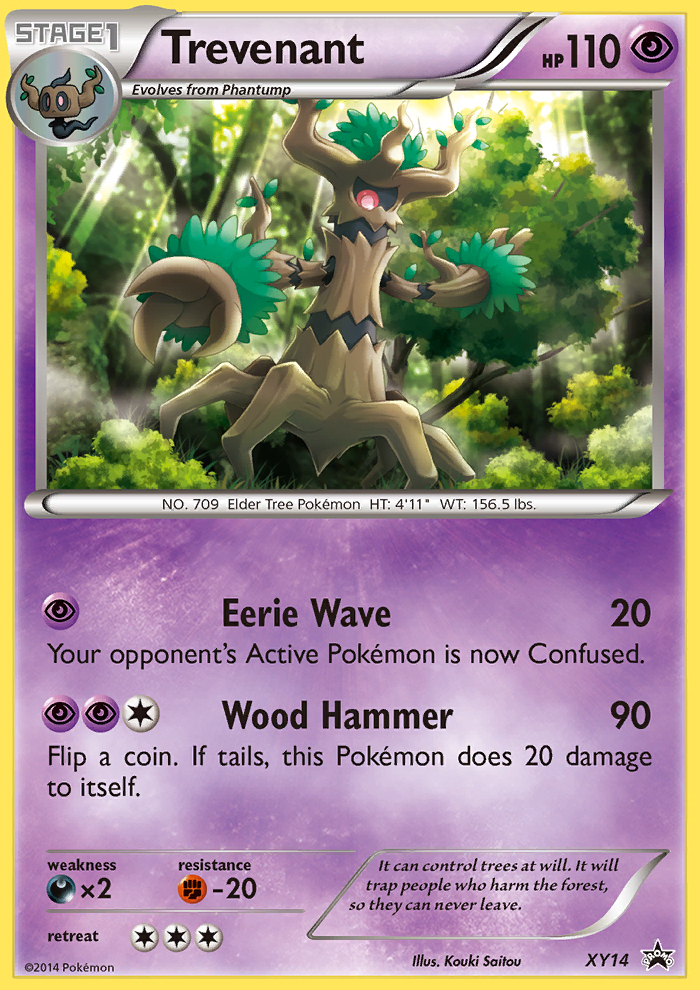 Trevenant (XY14) [XY: Black Star Promos] Pokémon