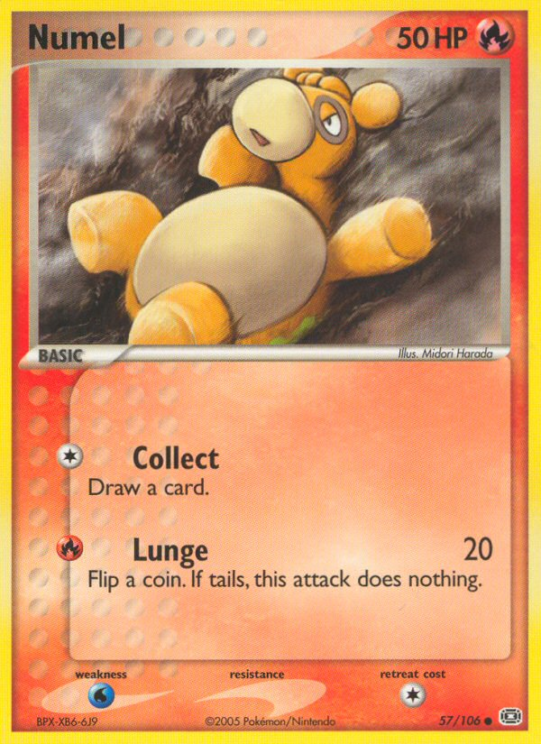 Numel (57/106) [EX: Emerald] Pokémon