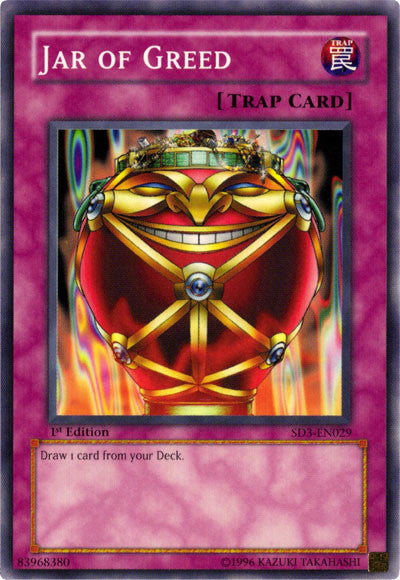Jar of Greed [SD3-EN029] Common Yu-Gi-Oh!